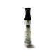 Cigarro Electrónico - Color Plata - EGO-T Kit 650 mah - 1.6 ml CE4 Atomizer - Cargador USB - Estuche
