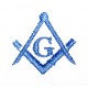 Guantes - Lycra - Bordados - Símbolos Masonicos
